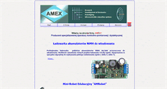 Desktop Screenshot of amex.pl